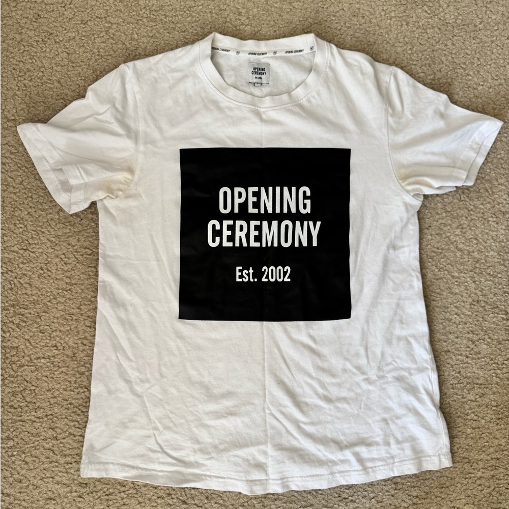 Opening Ceremony Classic White Tee